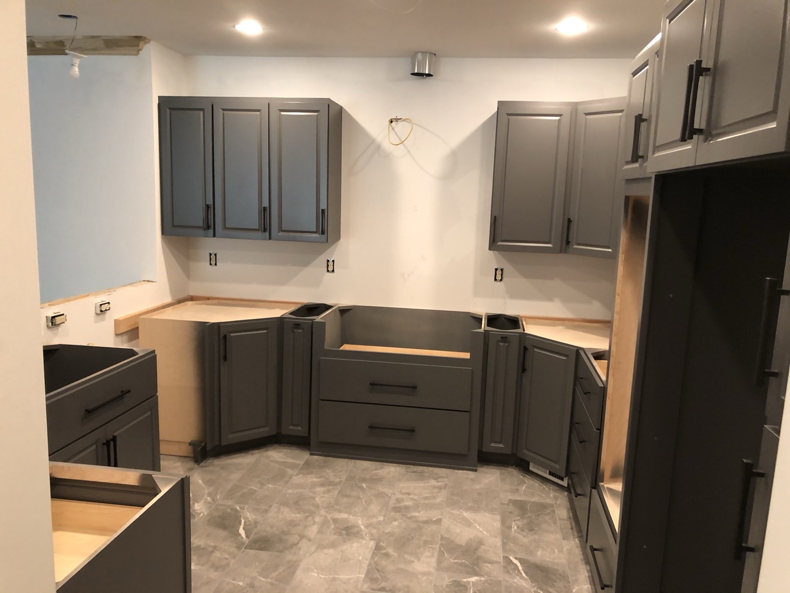Albers Family Cabinets kitchens project in Michigan