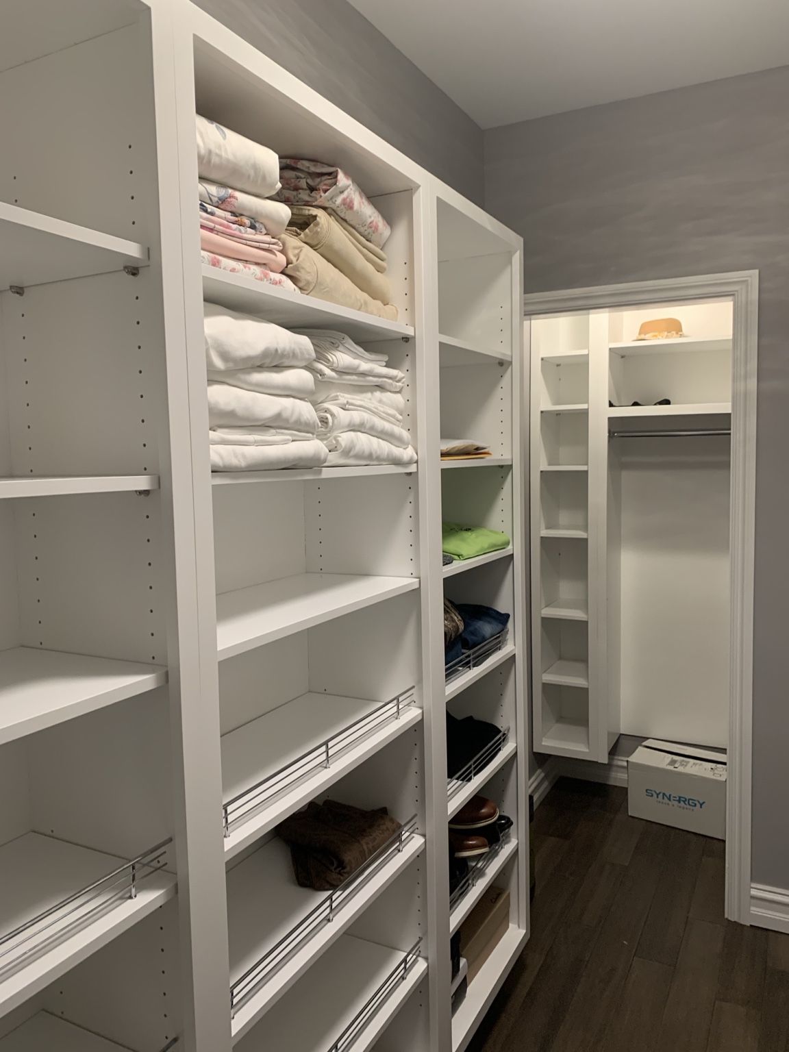 Albers Family Cabinets custom closets project in Michigan